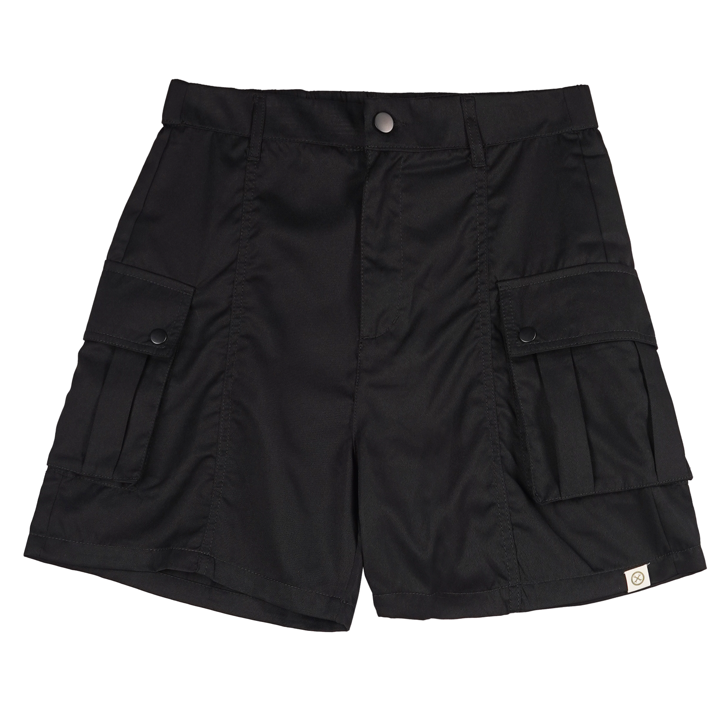 Petrol Ladies Basic Non-Denim Cargo Short 184833 (Black)