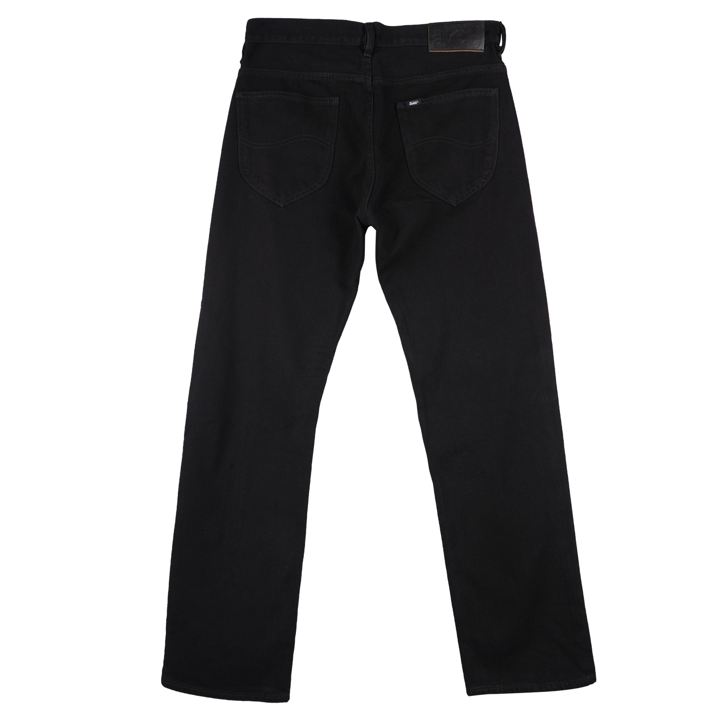 Stylistic Mr. Lee Men's Basic Denim Regular Straight Mid Waist 183204 (Black)