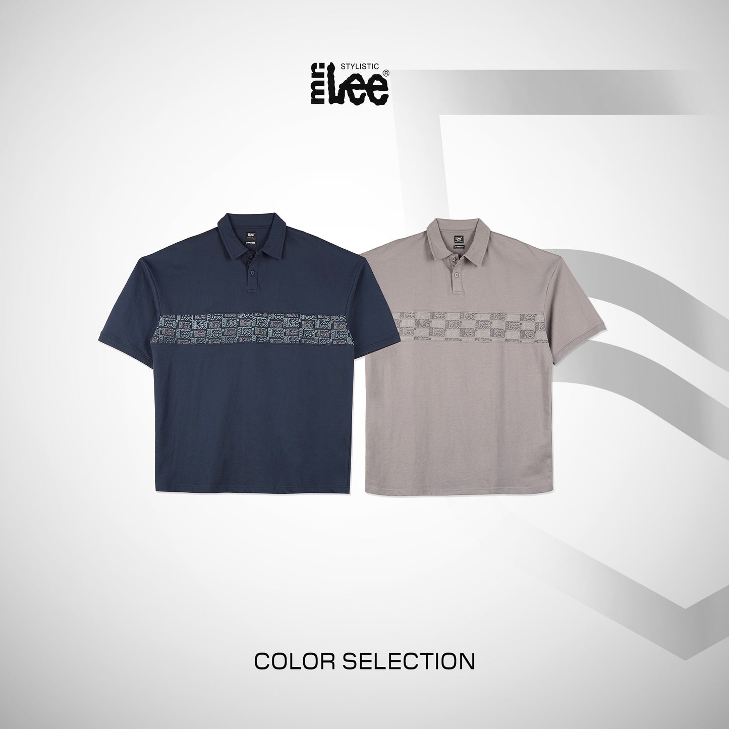 Stylistic Mr. Lee Men's Basic Collared Shirt Oversized Fitting 169497 (Taupe)