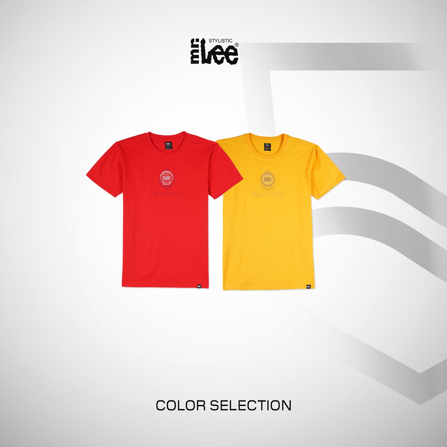 Stylistic Mr. Lee Men's Basic Tees Semi Body Fit 170203 (Artisan Gold)