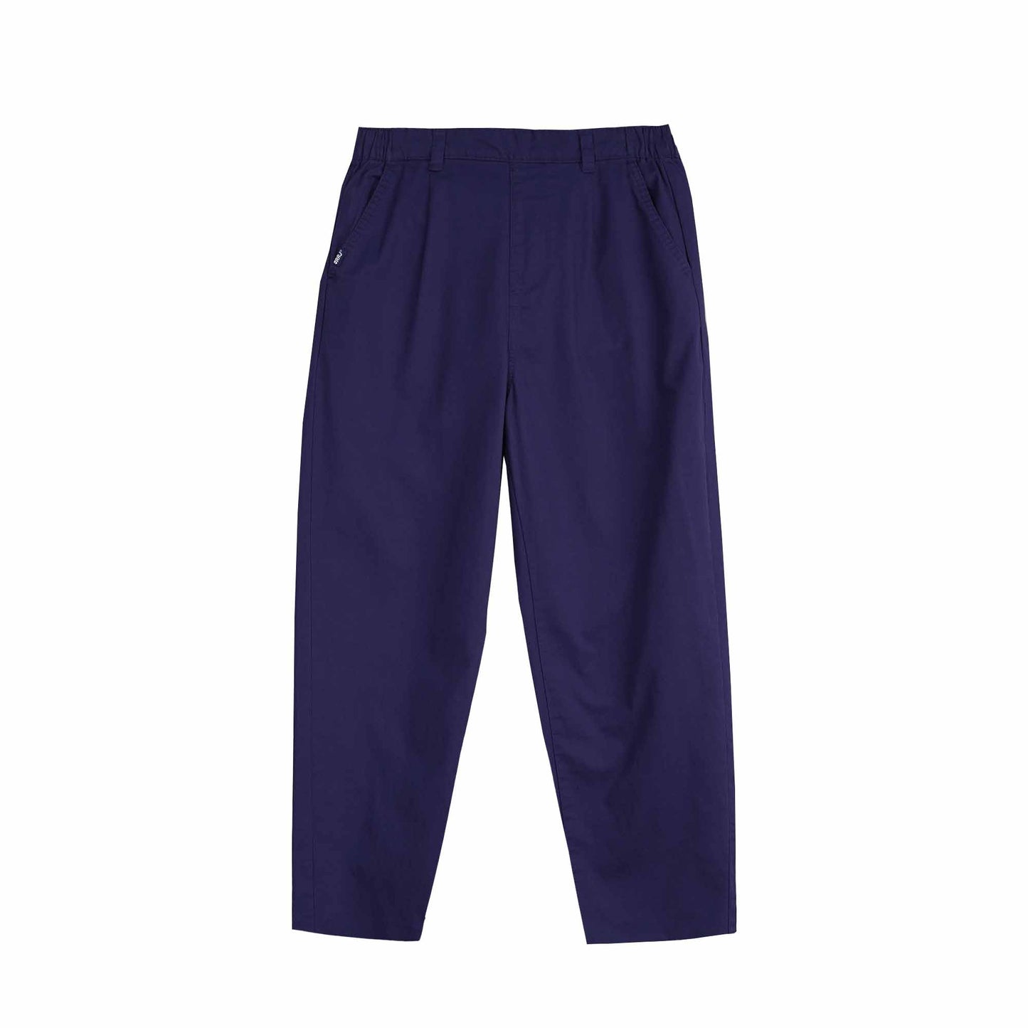 RRJ Ladies Basic Non-Denim Trouser Mid-Rise 172102-U (Navy)