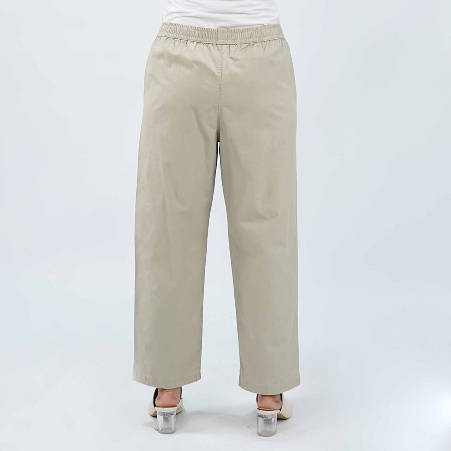 Stylistic Mr. Lee Ladies Basic Non-Denim Trouser Pants 180797-U (Light Taupe)