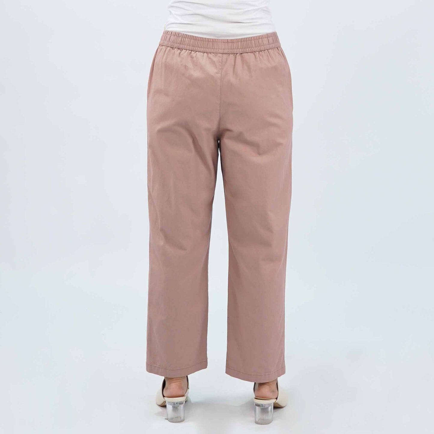 Stylistic Mr. Lee Ladies Basic Non-Denim Trouser Pants 180797-U (Pink)