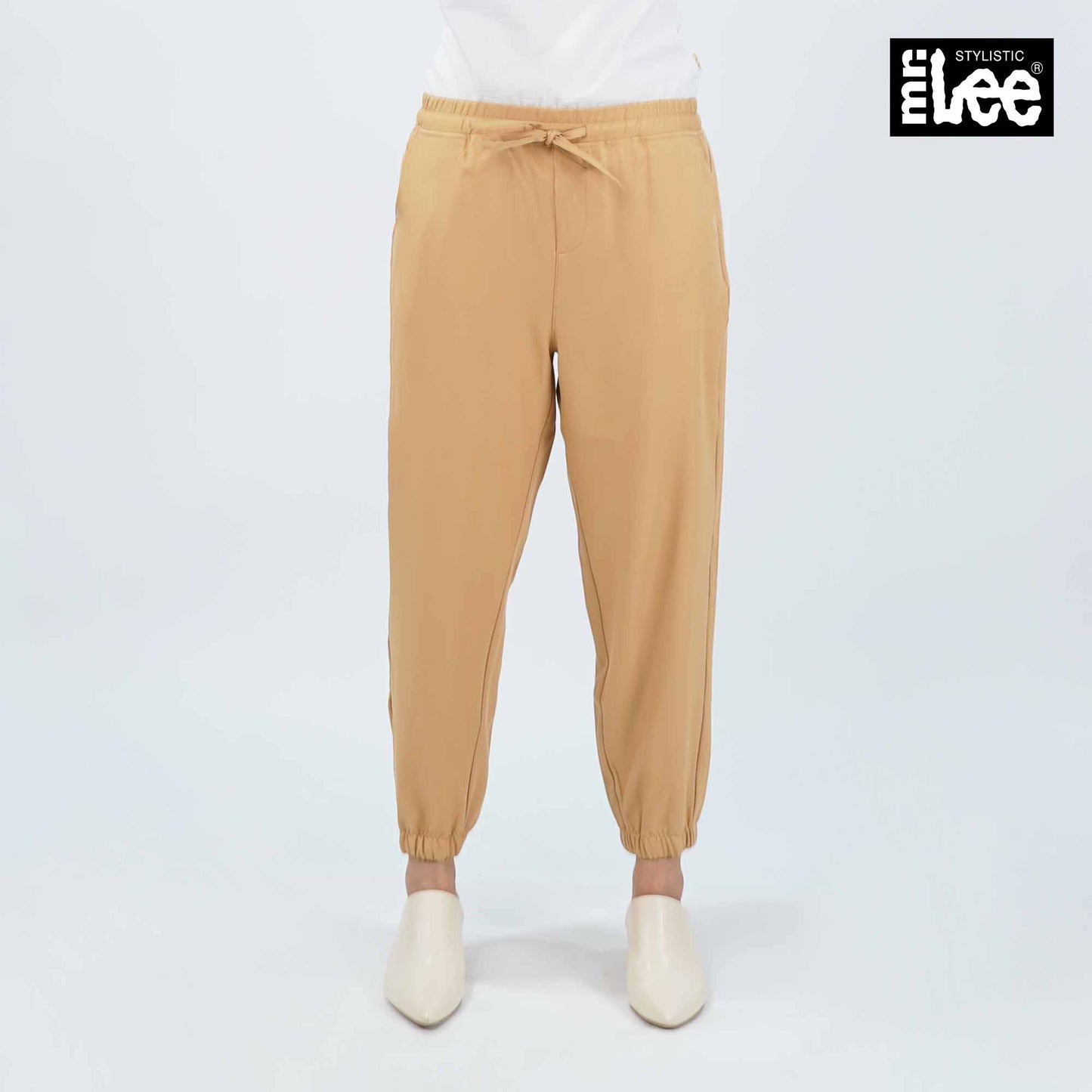 Stylistic Mr. Lee Ladies Basic Non-Denim Jogger Pants 172955-U (Tan)
