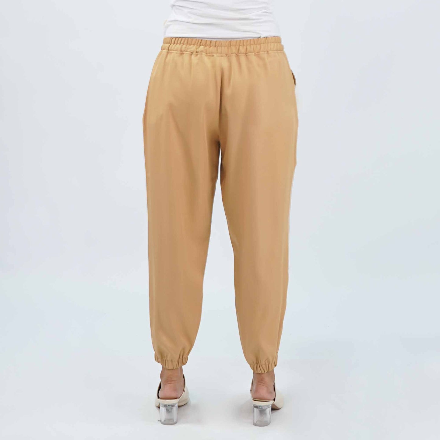 Stylistic Mr. Lee Ladies Basic Non-Denim Jogger Pants 172955-U (Tan)