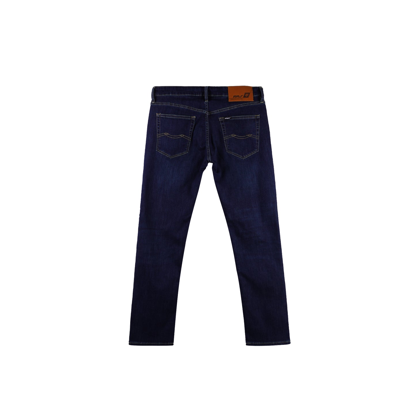 RRJ Men's Basic Denim Skinny Fitting Mid-Rise 178571-U (Dark Shade)