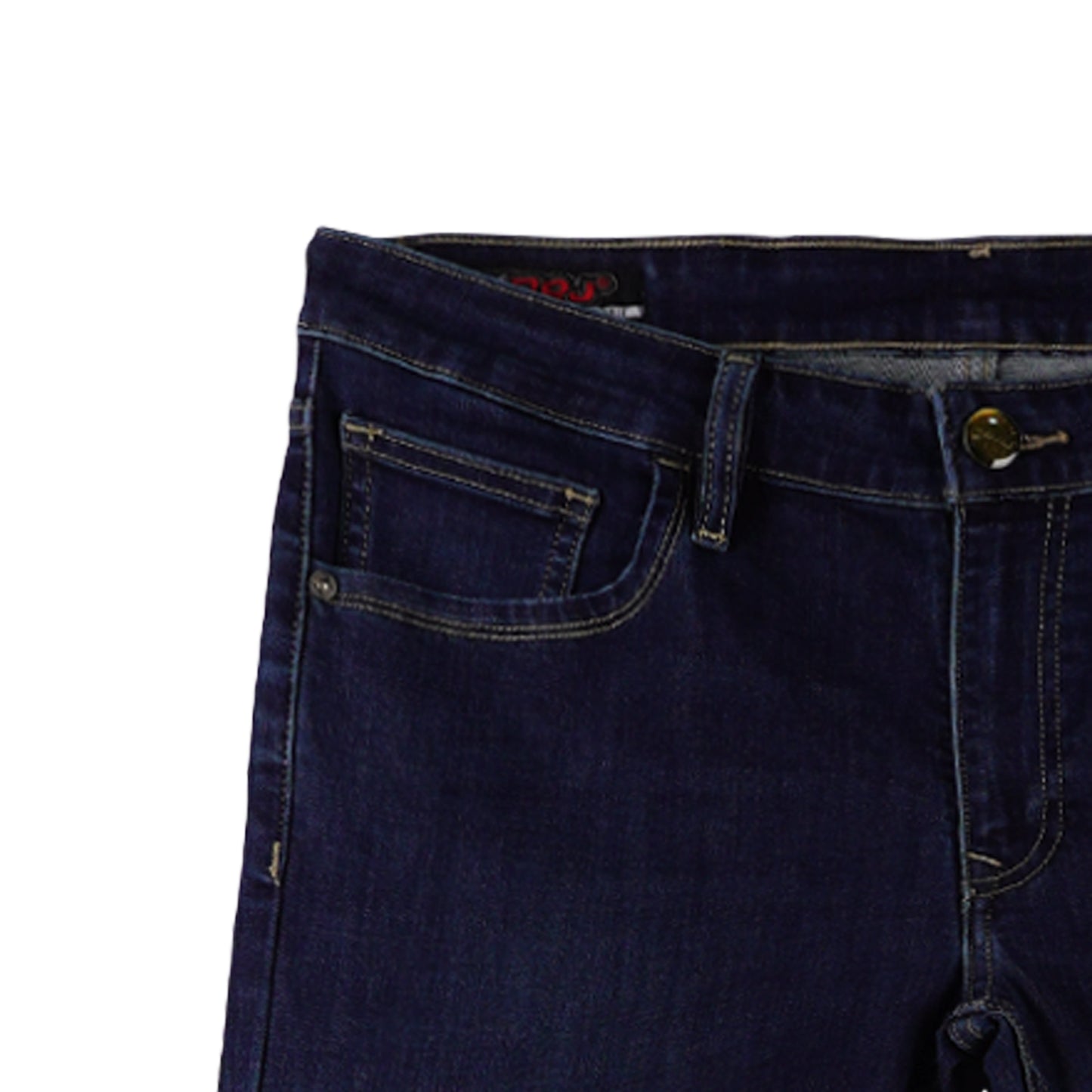 RRJ Men's Basic Denim Skinny Fitting Mid-Rise 178571-U (Dark Shade)