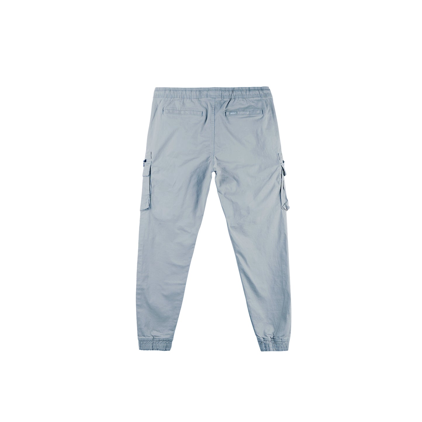 RRJ Men's Basic Non-Denim Cargo Pants Mid-Rise 177235 (Light Gray)