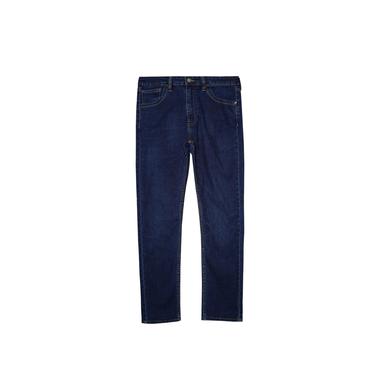 RRJ Men's Basic Denim Pants Superskinny Fitting Mid-Rise 179064-U (Dark Shade)
