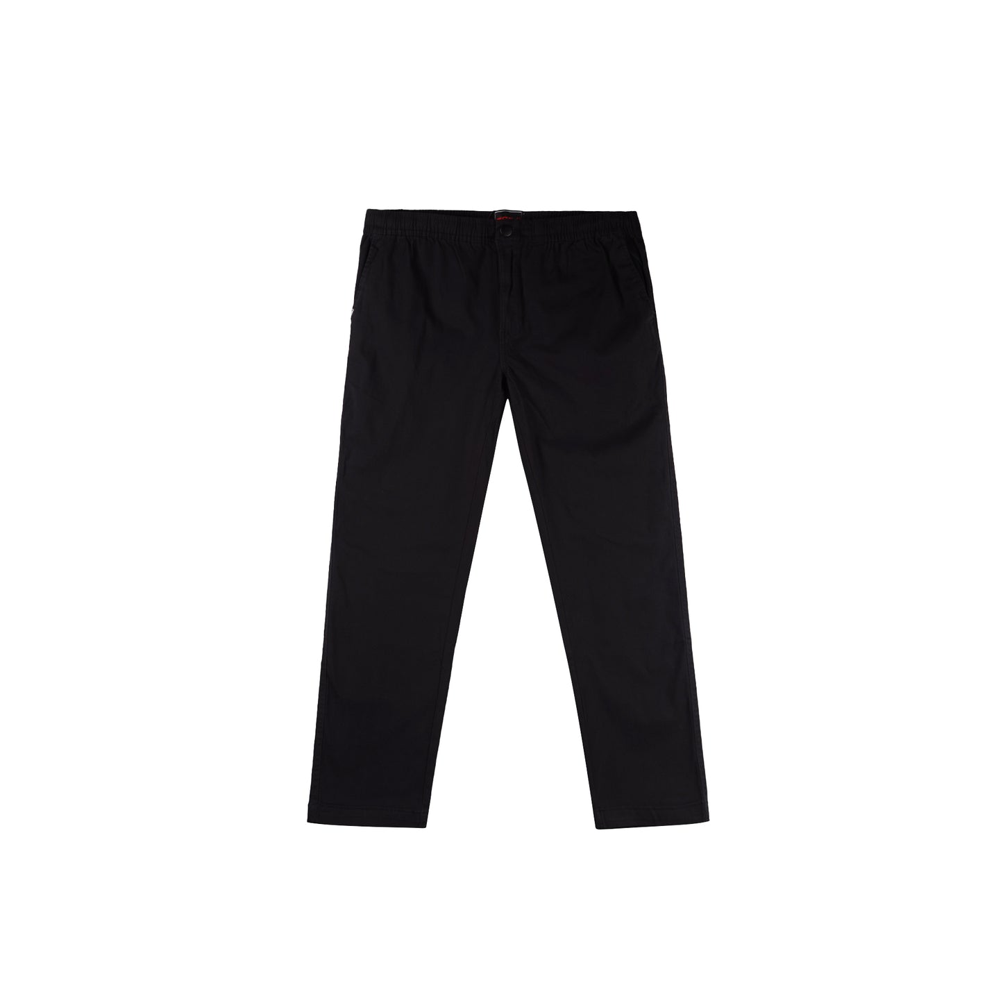RRJ Men's Basic Non-Denim Trouser Pants 182943 (Black)