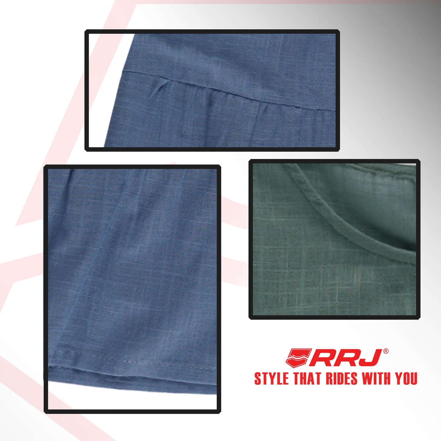 RRJ Ladies Basic Woven Regular Fitting 168718 (Green)