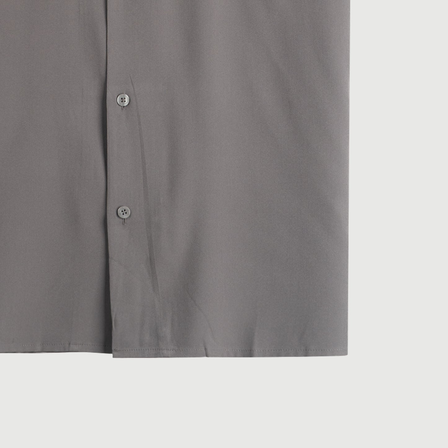 Stylistic Mr. Lee Men's Basic Woven Button Down Shirt for Men Trendy Fashion High Quality Apparel Comfortable Casual Polo for Men Comfort Fit 140120-U (Charcoal Gray)