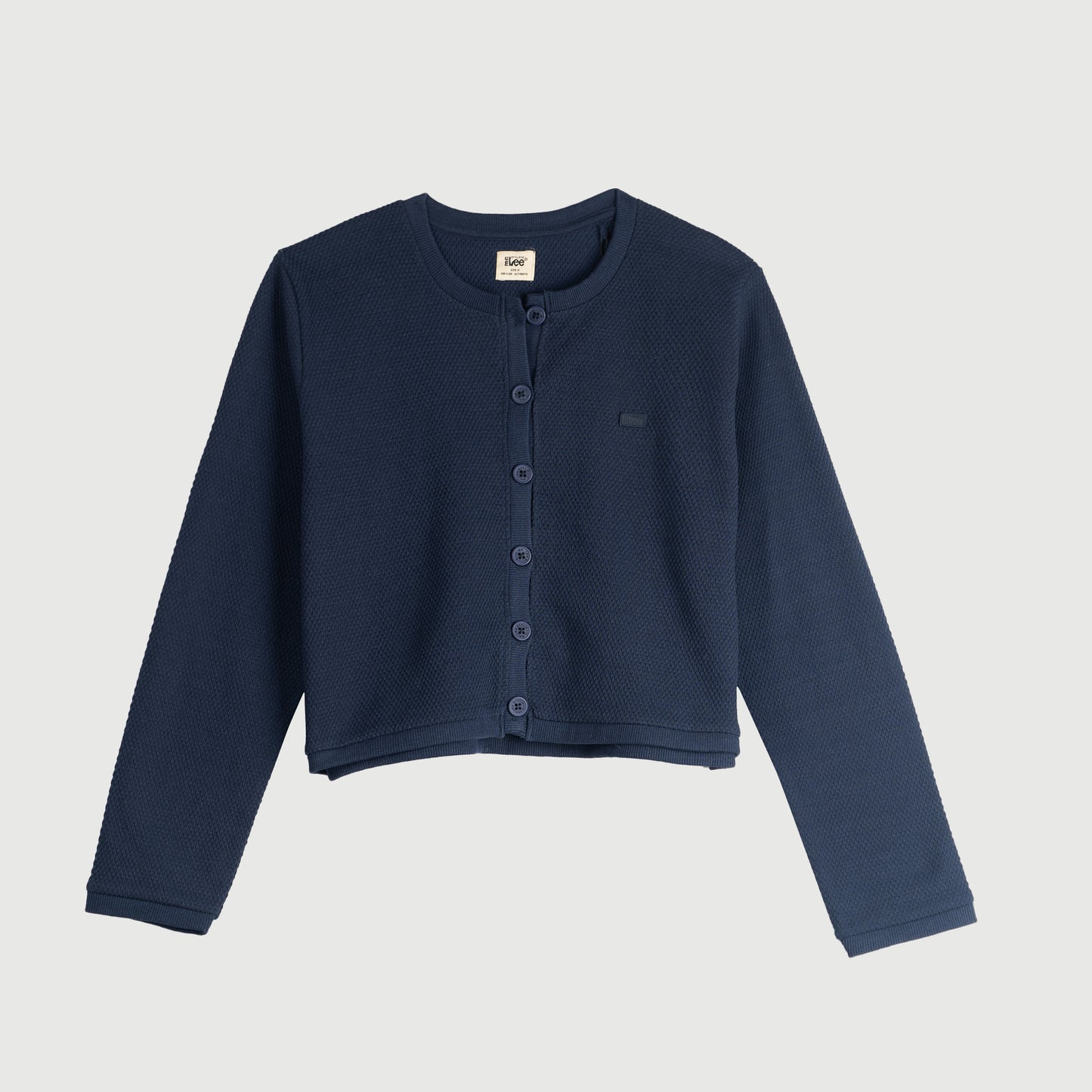 Stylistic Mr. Lee Ladies Basic Button Down Jacket for Women Trendy Fashion High Quality Apparel Comfortable Casual Jacket for Women Regular Fit 139441-U (Navy)