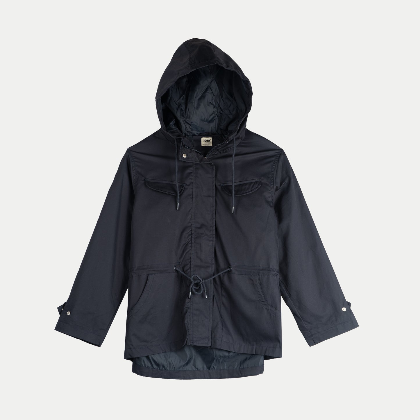 Stylistic Mr. Lee Ladies Basic Hoodie Jacket for Women Trendy Fashion High Quality Apparel Comfortable Casual Jacket for Women Loose Fit 132637 (Navy)