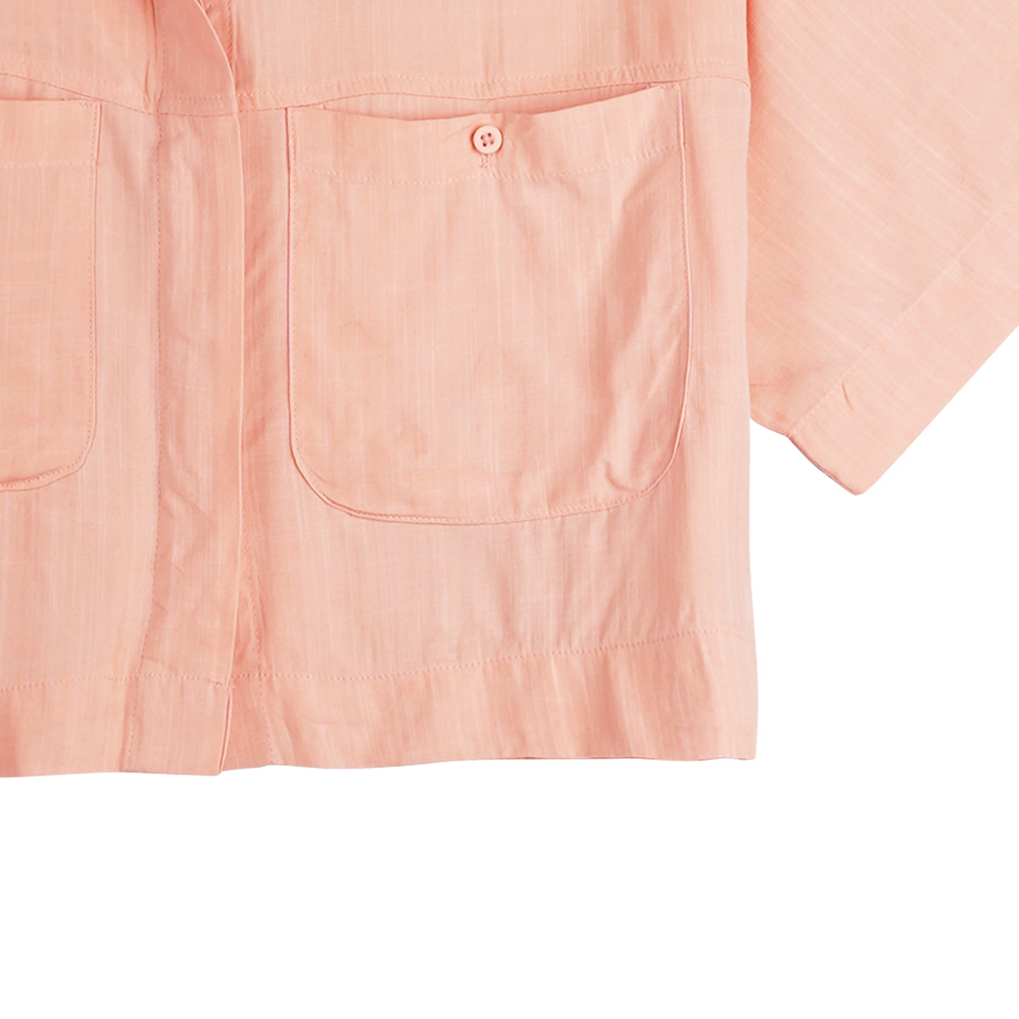 Stylistic Mr. Lee Ladies Basic Woven with Collar for Women Trendy Fashion High Quality Apparel Comfortable Casual Top for Women Boxy Fit 145610 (Pink)