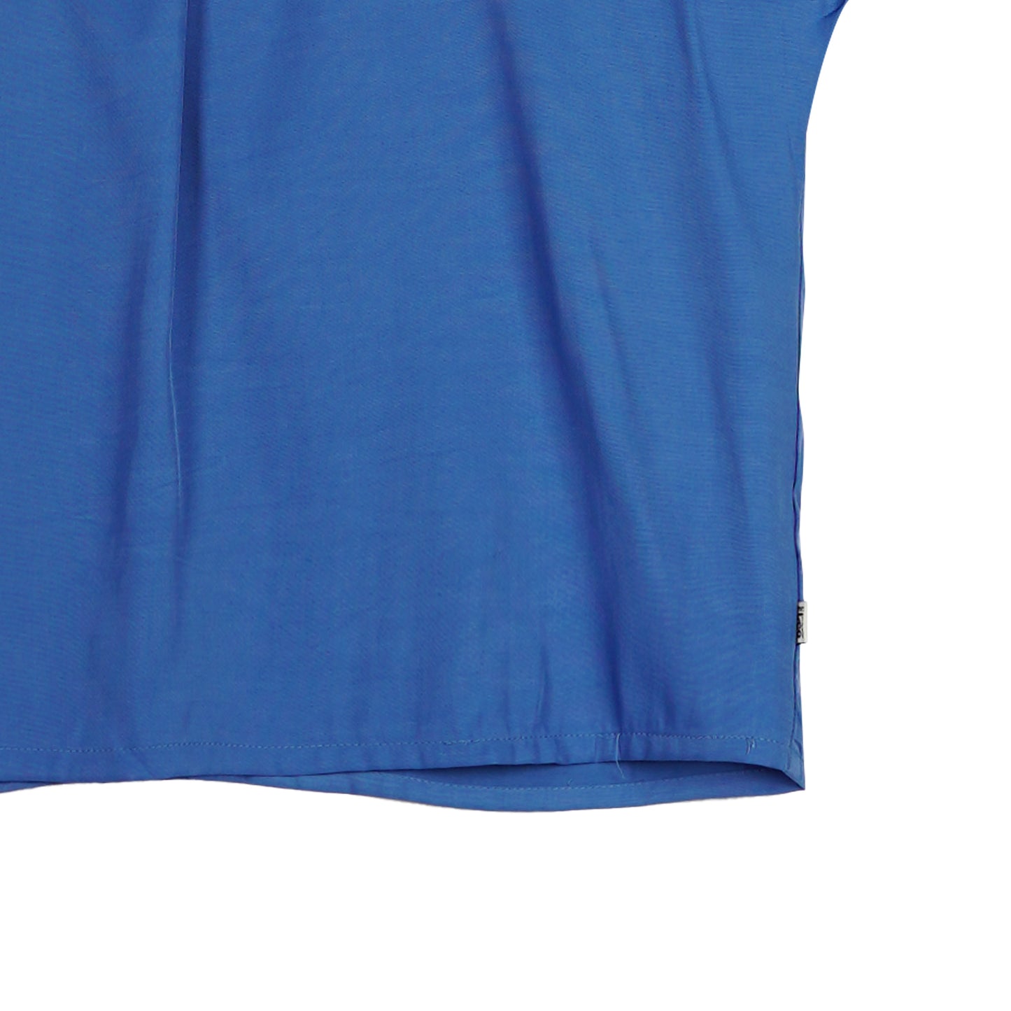 Stylistic Mr. Lee Ladies Basic Woven for Women with Collar Trendy Fashion High Quality Apparel Comfortable Casual Shirt for Women Relaxed Fit 142974 (Blue)