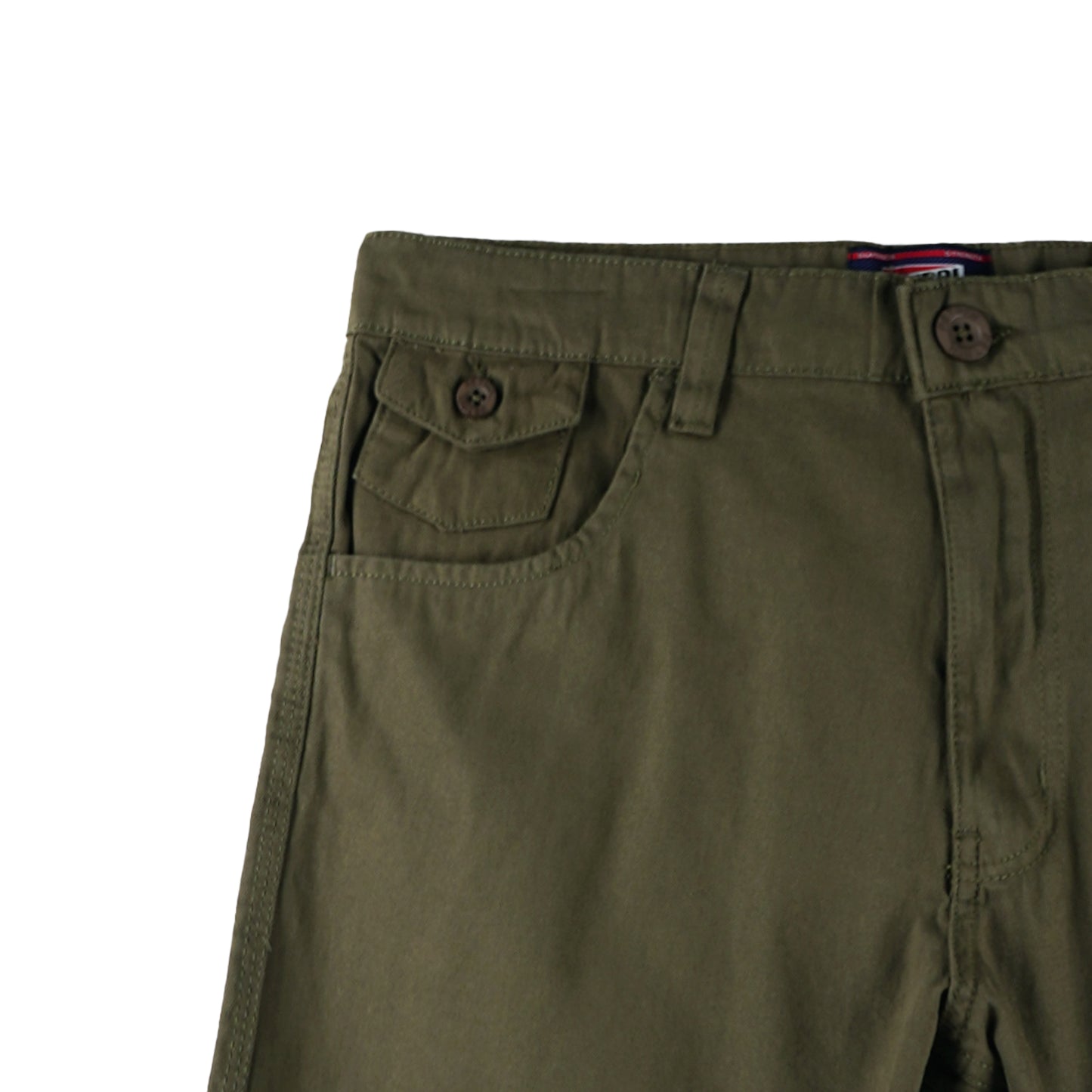 Petrol Men's Basic Non-Denim Tapered Short Mid-Rise 176717 (Olive)