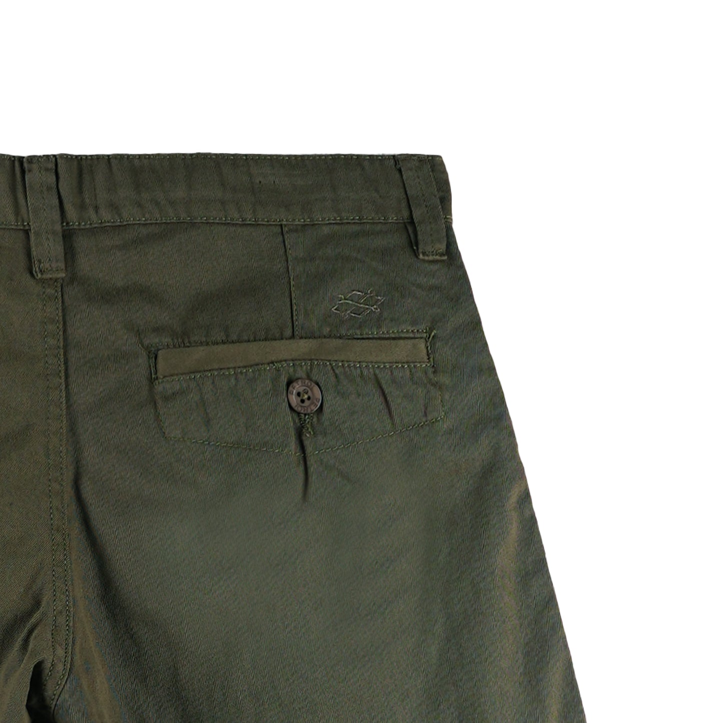 Petrol Men's Basic Non-Denim Tapered Short Mid-Rise 176717 (Olive)