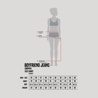 Bobson Japanese Ladies Basic Denim Pants Boyfriend Jeans 192150-U (Dark Shade)