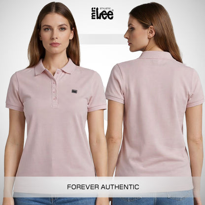 Stylistic Mr. Lee Ladies Basic Collared Shirt Regular Fit 206752 (Pink)