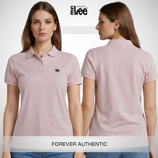 Stylistic Mr. Lee Ladies Basic Collared Shirt Regular Fit 206752 (Pink)