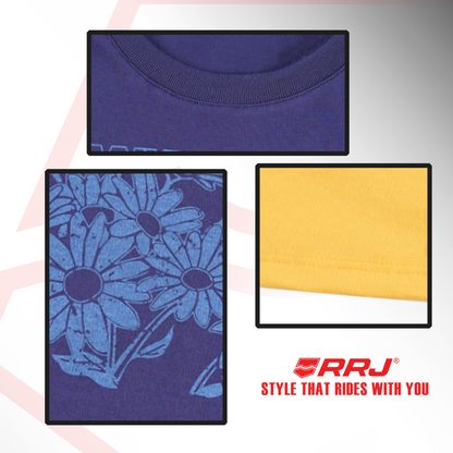 RRJ Ladies Basic Tees Boxy Fitting 193164-U (Yellow)