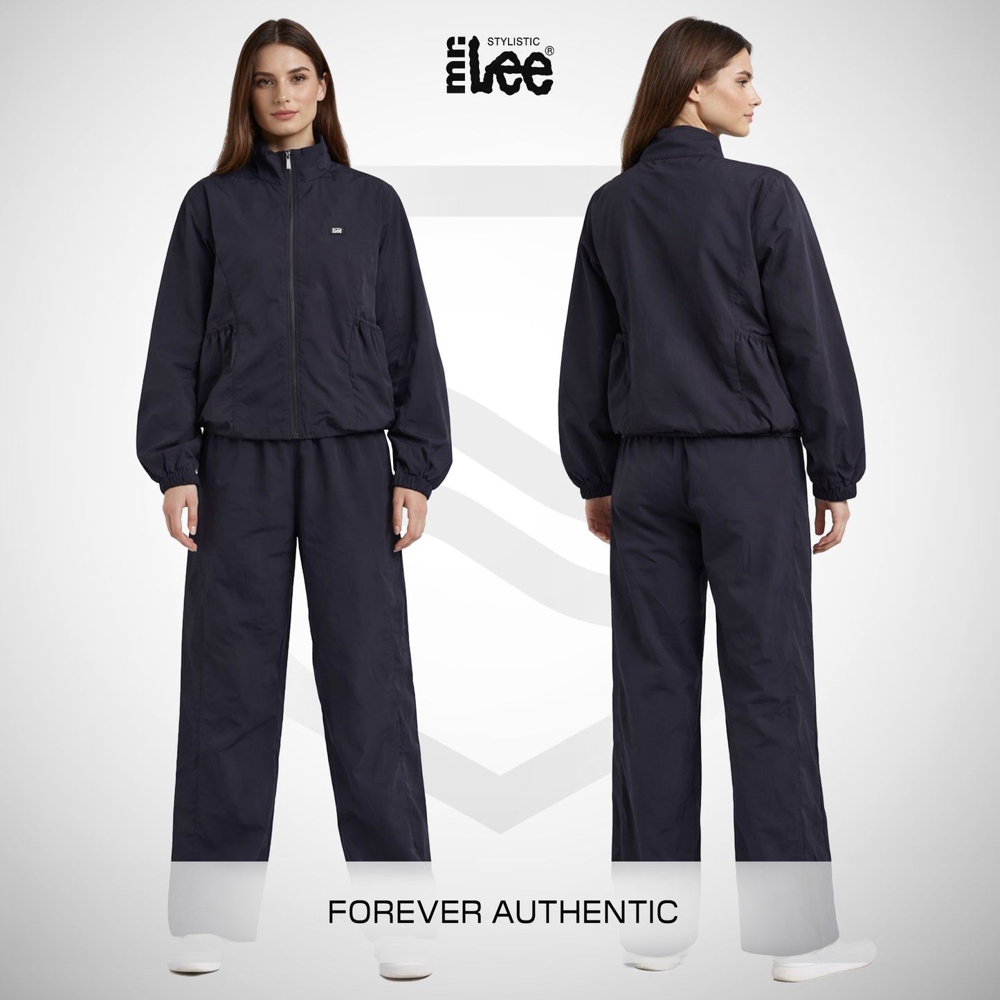 Stylistic Mr. Lee Ladies Basic Jacket Boxy Fit 206935 (Black)