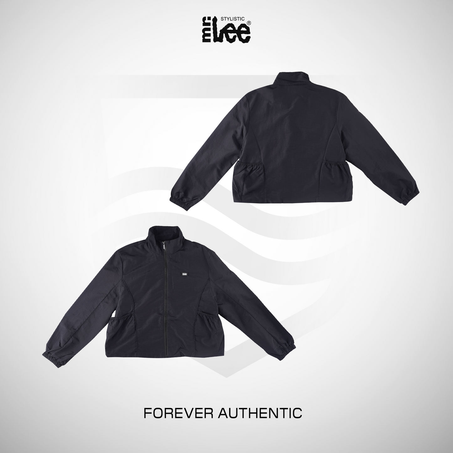 Stylistic Mr. Lee Ladies Basic Jacket Boxy Fit 206935 (Black)