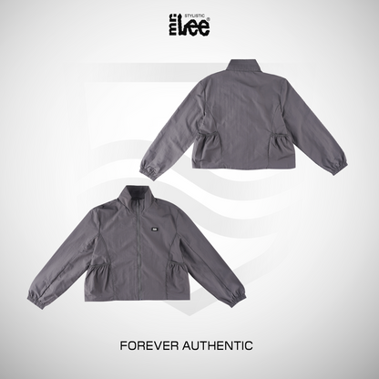 Stylistic Mr. Lee Ladies Basic Jacket Boxy Fit 206935 (Gray)