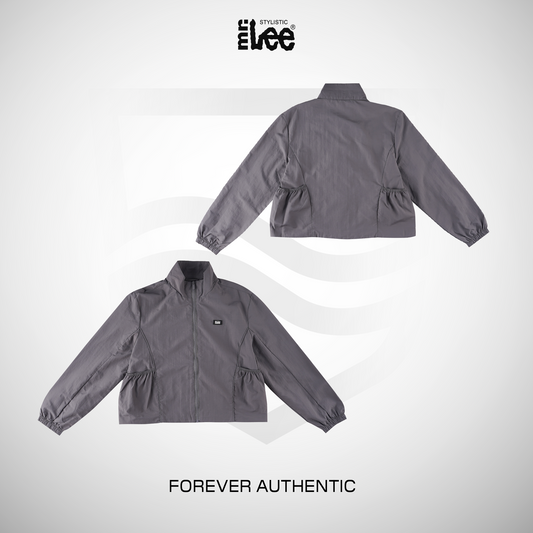 Stylistic Mr. Lee Ladies Basic Jacket Boxy Fit 206935 (Gray)
