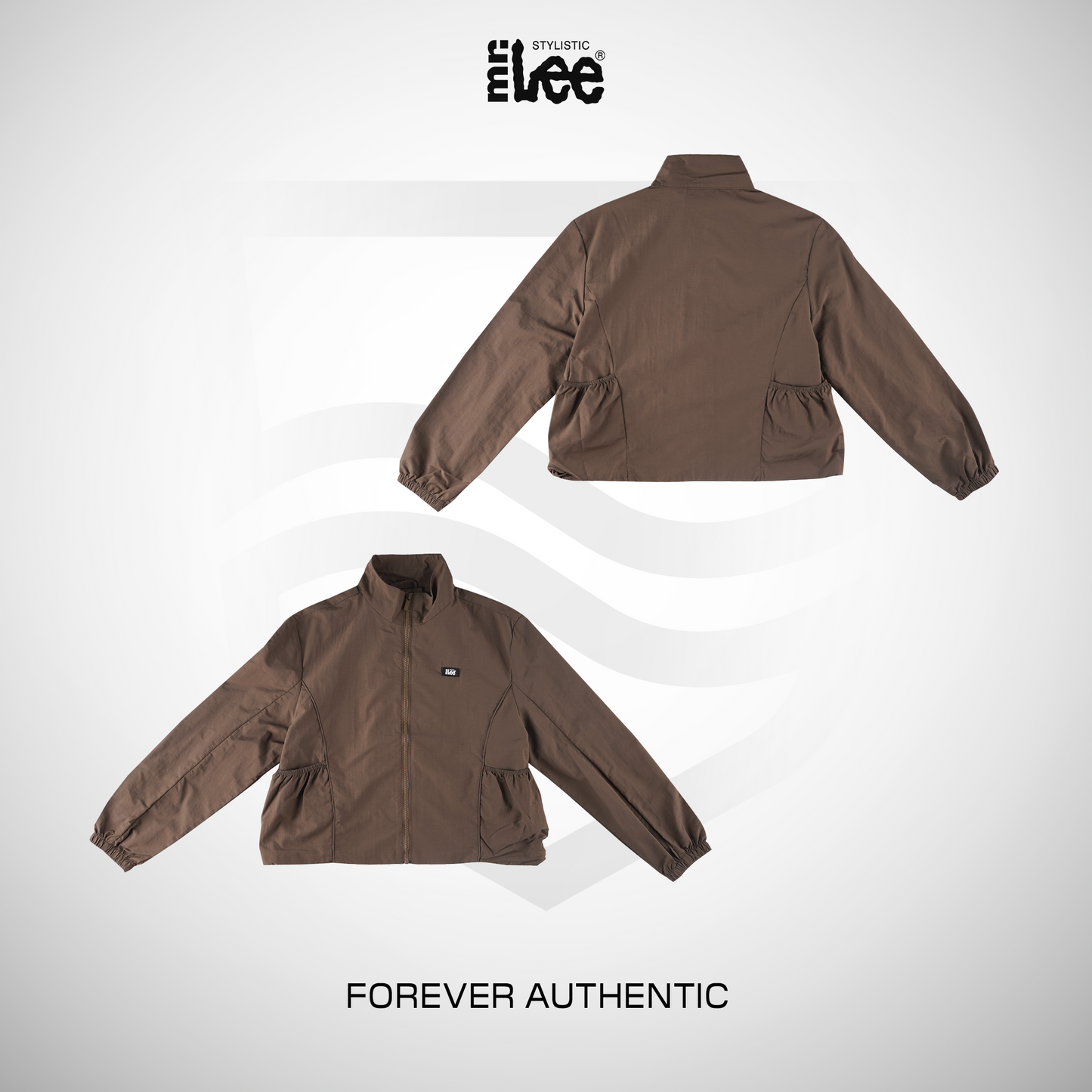 Stylistic Mr. Lee Ladies Basic Jacket Boxy Fit 206935 (Taupe)
