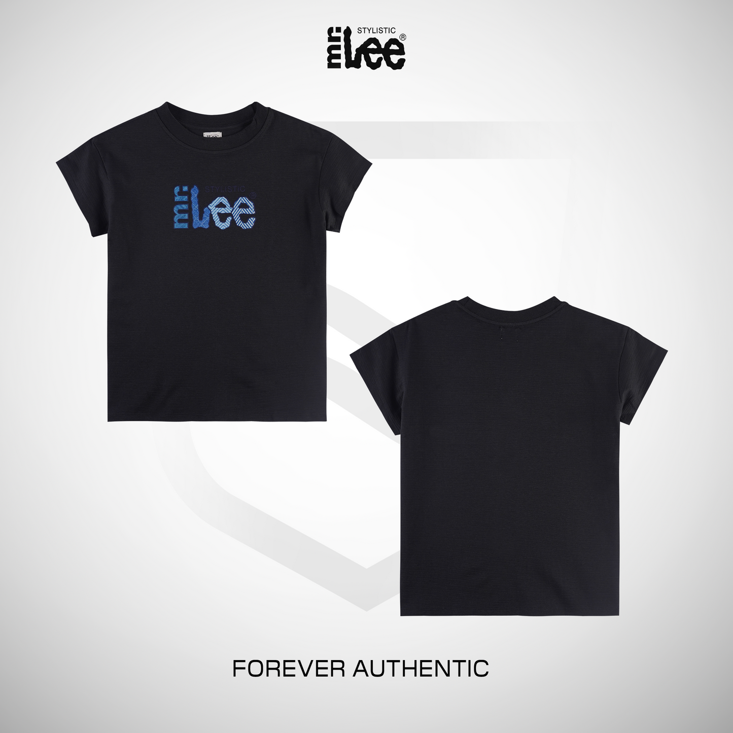 Stylistic Mr. Lee Ladies Basic Tees Regular Fit 139612 (Black)