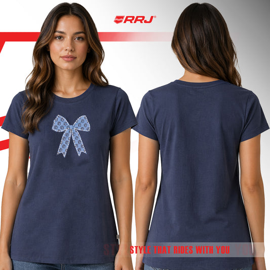 RRJ Ladies Basic Tees Regular Fitting 182332-U (Blue)