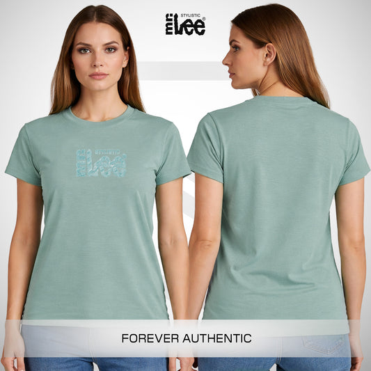 Stylistic Mr. Lee Ladies Basic Tees Regular Fit 139773 (Green)