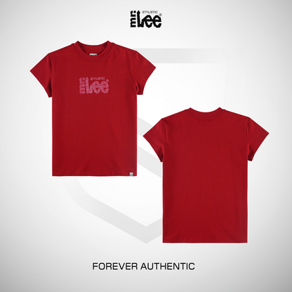 Stylistic Mr. Lee Ladies Basic Tees Regular Fit 139773 (Red)