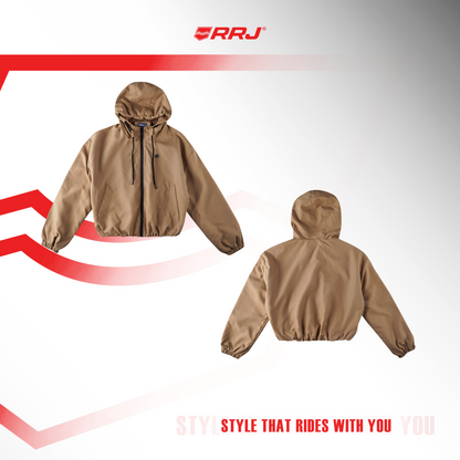 RRJ Ladies Basic Jacket Loose Fitting 204857 (Khaki)