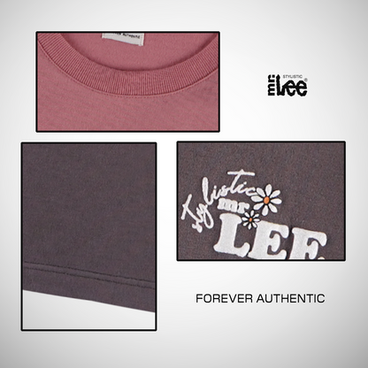 Stylistic Mr. Lee Ladies Basic Tees Boxy Fit 181375-U (Pink)