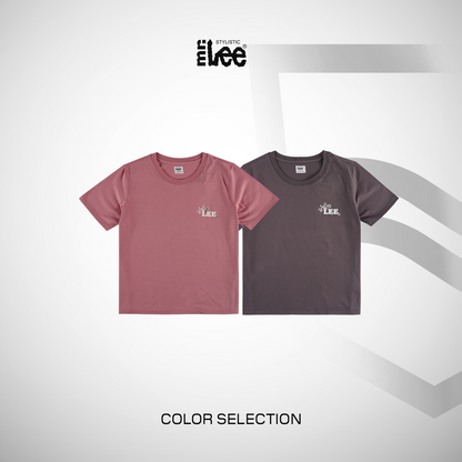Stylistic Mr. Lee Ladies Basic Tees Boxy Fit 181375-U (Pink)
