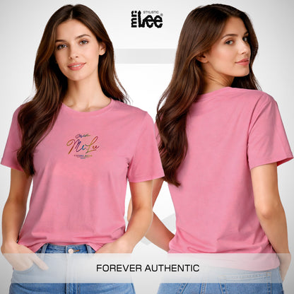 Stylistic Mr. Lee Ladies Basic Tees Regular Fit 134745 (Pink)