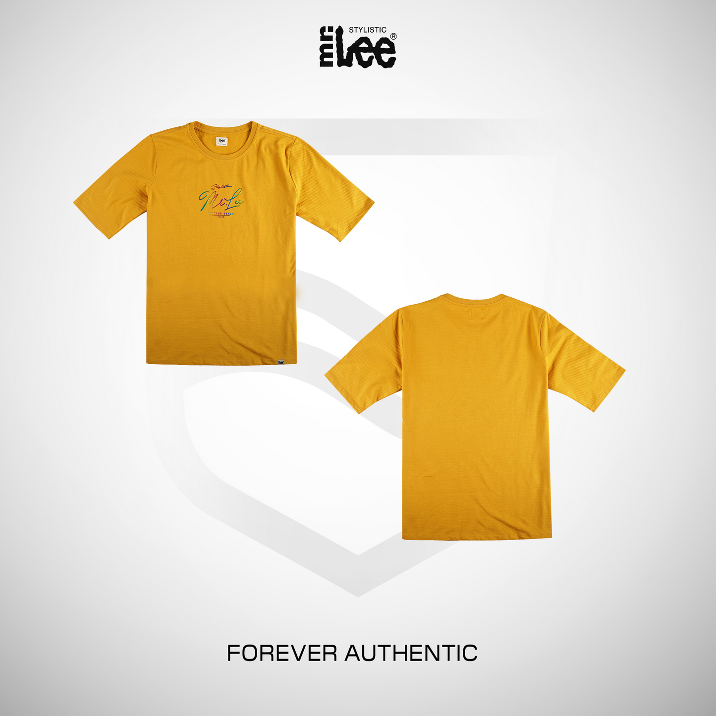 Stylistic Mr. Lee Ladies Basic Tees Regular Fit 134745 (Yellow)