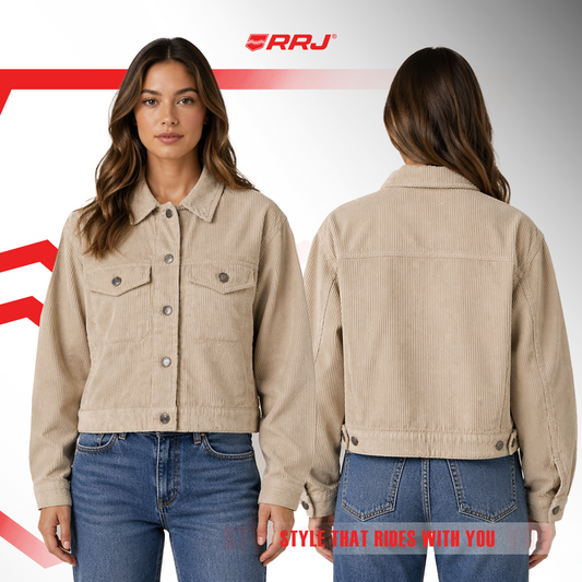 RRJ Ladies Basic Jacket Regular Fitting 188020 (Khaki)