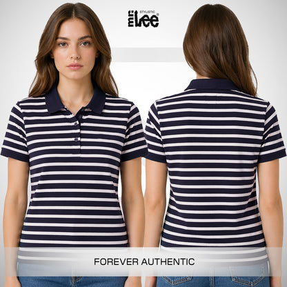 Stylistic Mr. Lee Ladies Basic Collared Shirt Regular Fit 112074 (Navy)