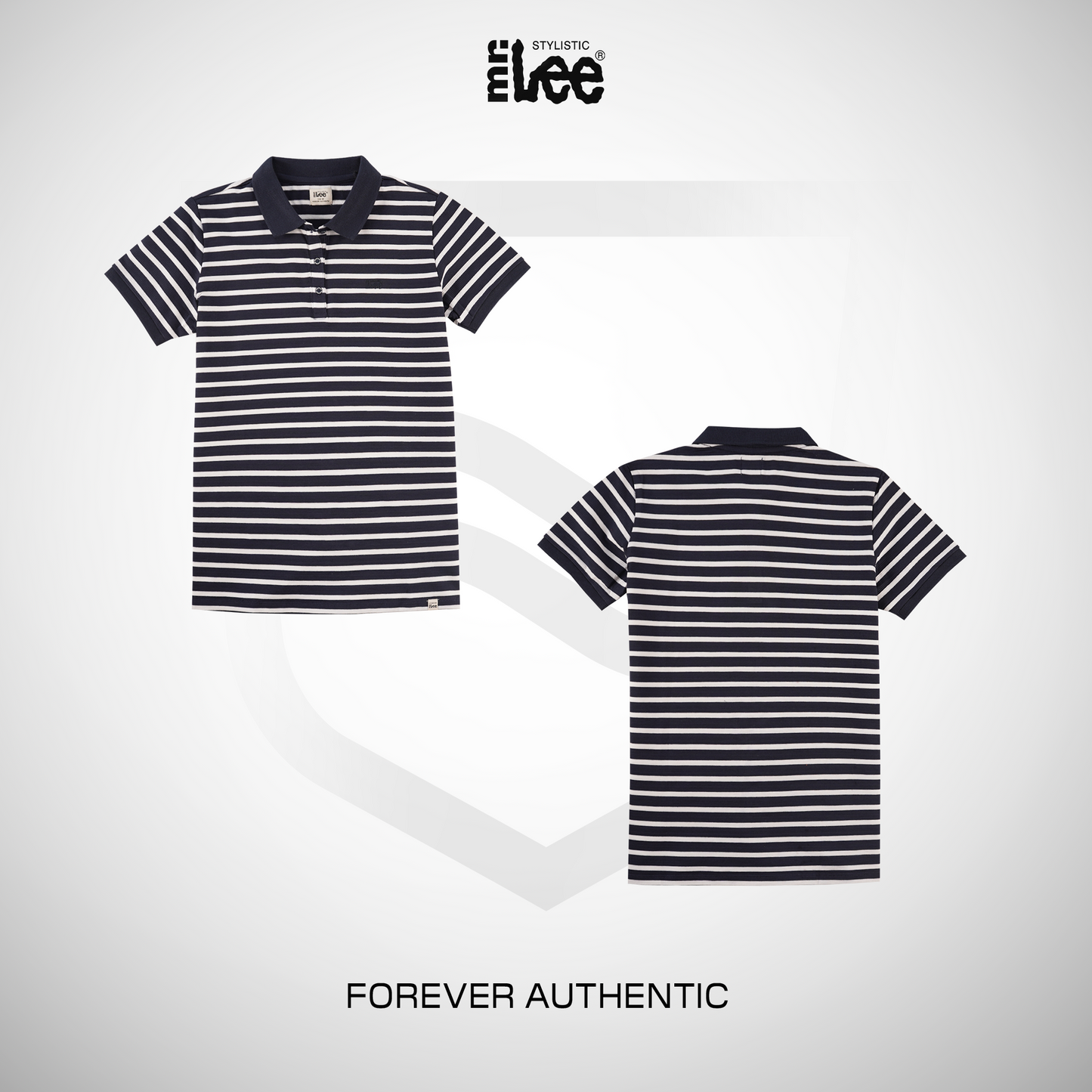 Stylistic Mr. Lee Ladies Basic Collared Shirt Regular Fit 112074 (Navy)