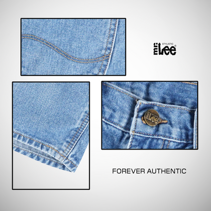 Stylistic Mr. Lee Ladies Basic Denim Bermuda Short 197652 (Light Shade)