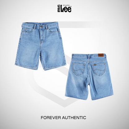 Stylistic Mr. Lee Ladies Basic Denim Bermuda Short 197652 (Light Shade)