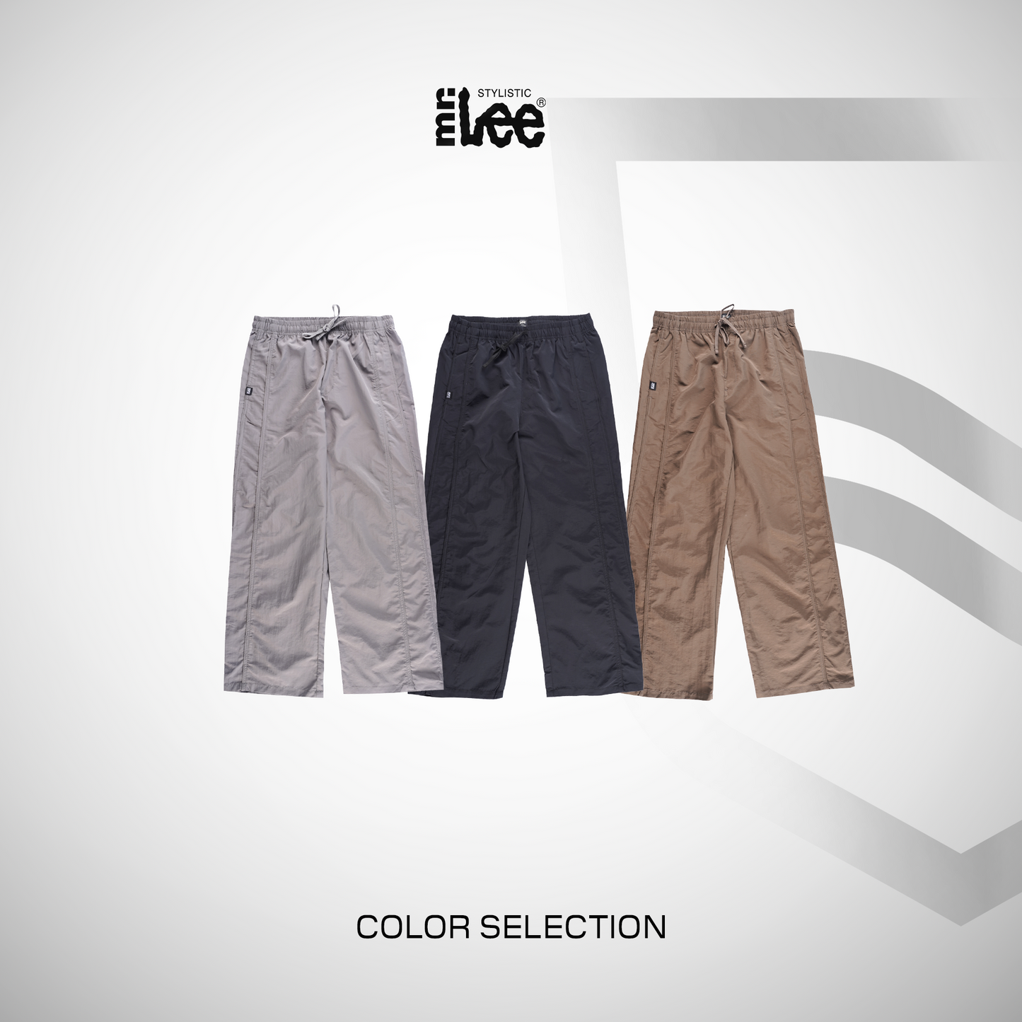 Stylistic Mr. Lee Ladies Basic Non-Denim Jogger Pants 207706 (Gray)