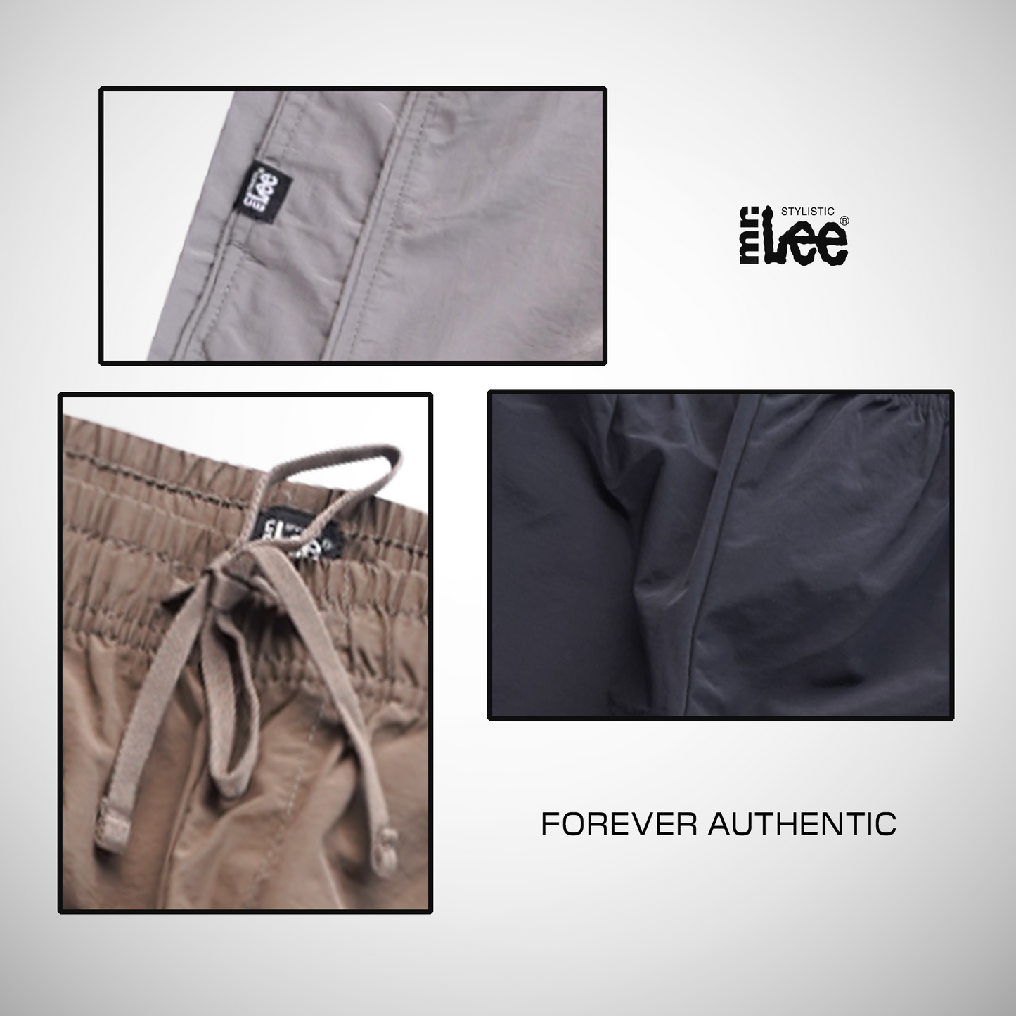 Stylistic Mr. Lee Ladies Basic Non-Denim Jogger Pants 207706 (Gray)