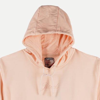 Petrol Modified Ladies Jacket Dress with hoodie and pocket for Women Regular Fitting Cotton Jersey Fabric Trendy Fashion High Quality Apparel Comfortable Casual Dress for Women 118574 (Light Pink)