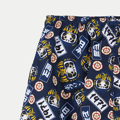 Bobson Japanese Men's Basic Non-Denim Swim short for Men Trendy Fashion High Quality Apparel Comfortable Casual short for Men 125786 (Navy)