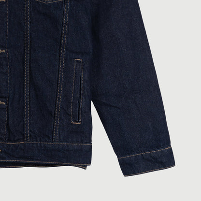 Petrol The Flash Men's Basic Denim Jacket  With Back Print Graphic Design  Regular Fitting Trendy Fashion High Quality Apparel Comfortable Casual Jacket for Men 147274 (Dark Wash)